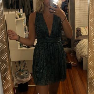 Metallic dress